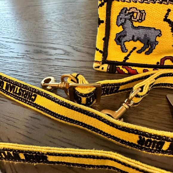 Christian Dior Zodiac Pixel Embroidery Mini Vertical Book Tote - Picture 9 of 9